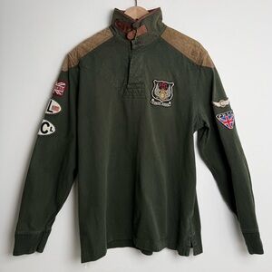 Ralph Lauren PRL riders association moto rugby shirt